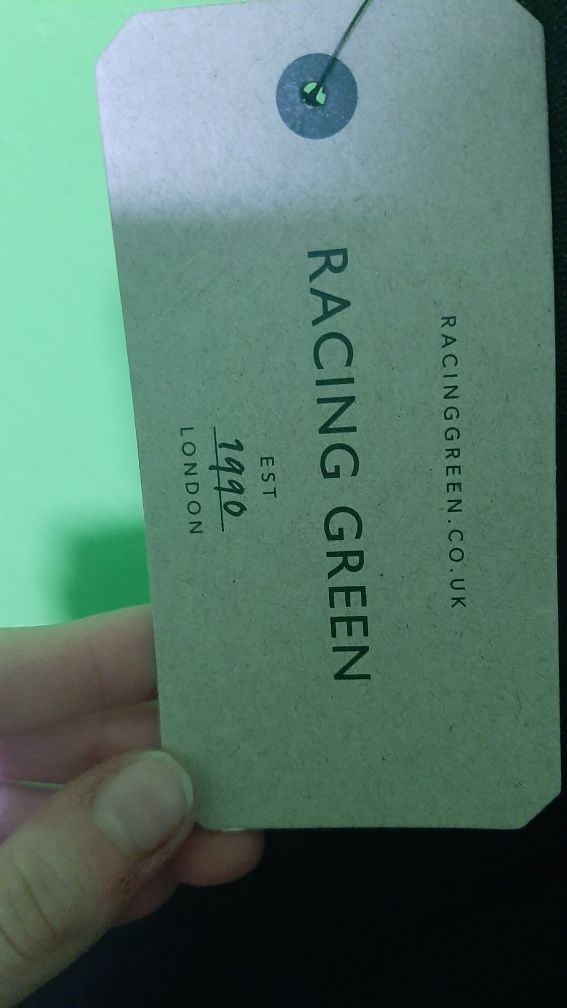 Spodnie Racing Green| 50%wełna