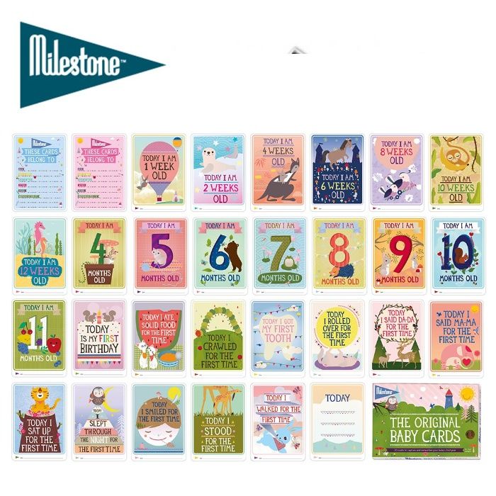 Milestone™ The original Baby Cards Карточки для фото фотосессии