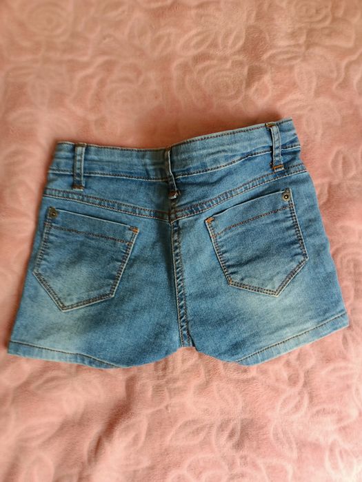 Шорты джинсовые для девочки размер 122 7-8