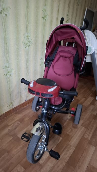 Велосипед триколісний TILLY STORM червоний