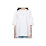 Футболка Acne Studios Logo cotton jersey T-shirt White