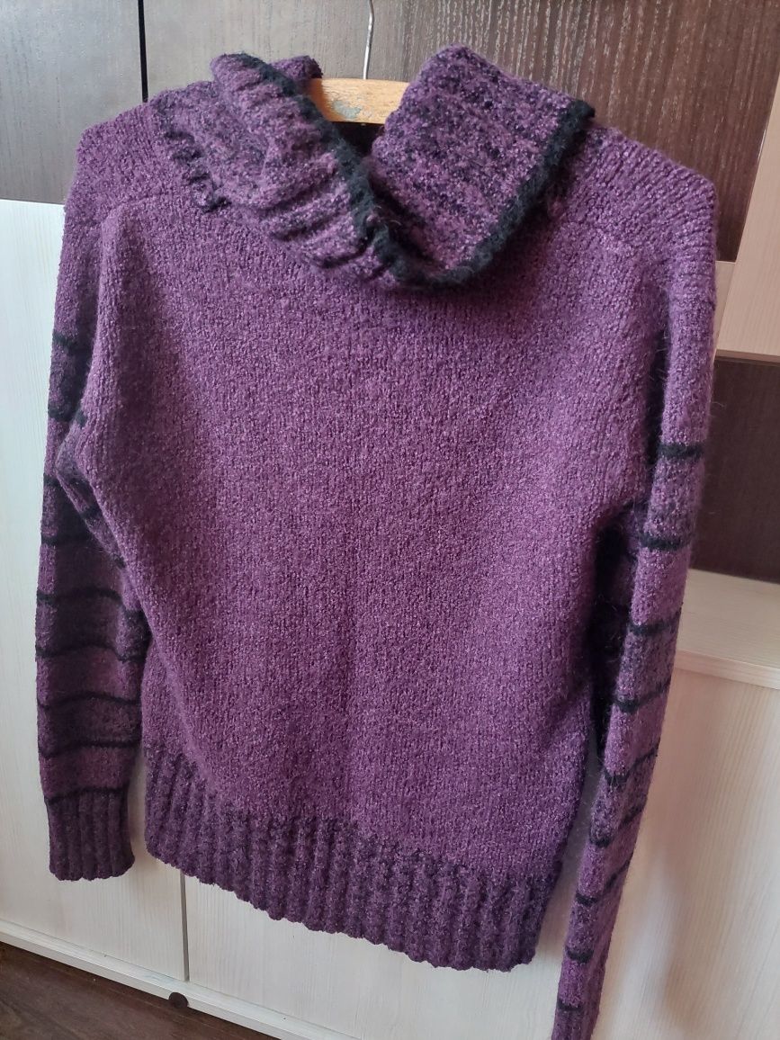 Sweter fioletowy xl/xxl