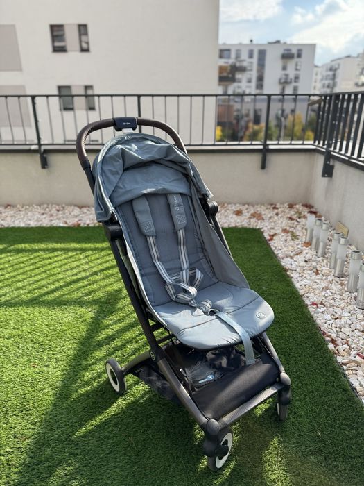 Cybex Orfeo stormy blue jak nowy gwarancja !