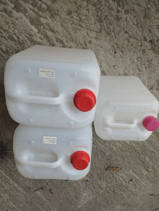 Bańki, Kanistry, Pojemniki 5L, 10L, 20L, 25L