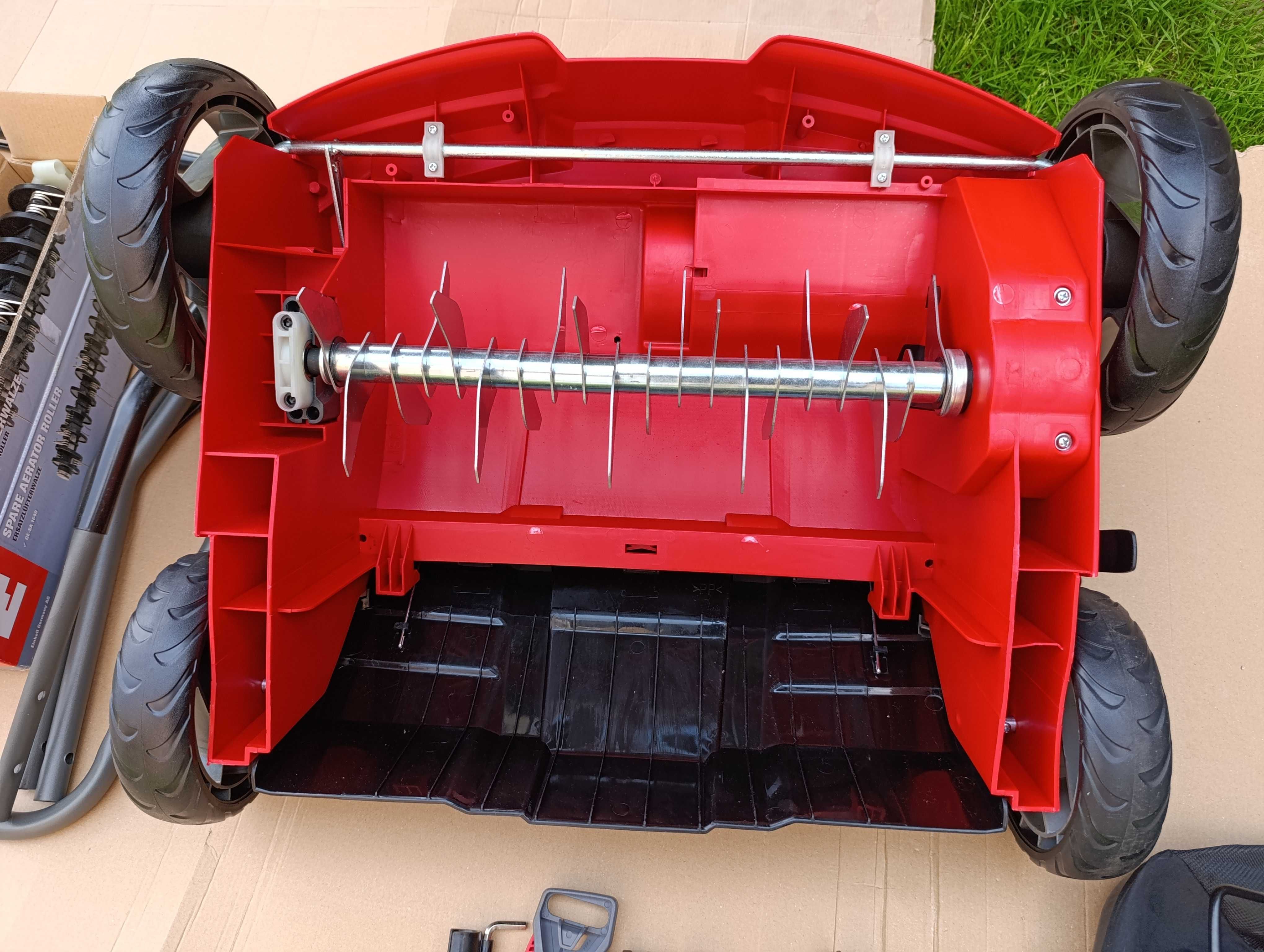 Wertykulator aerator elektryczny Einhell GE-SA 1640 - 1600W 40cm kosz