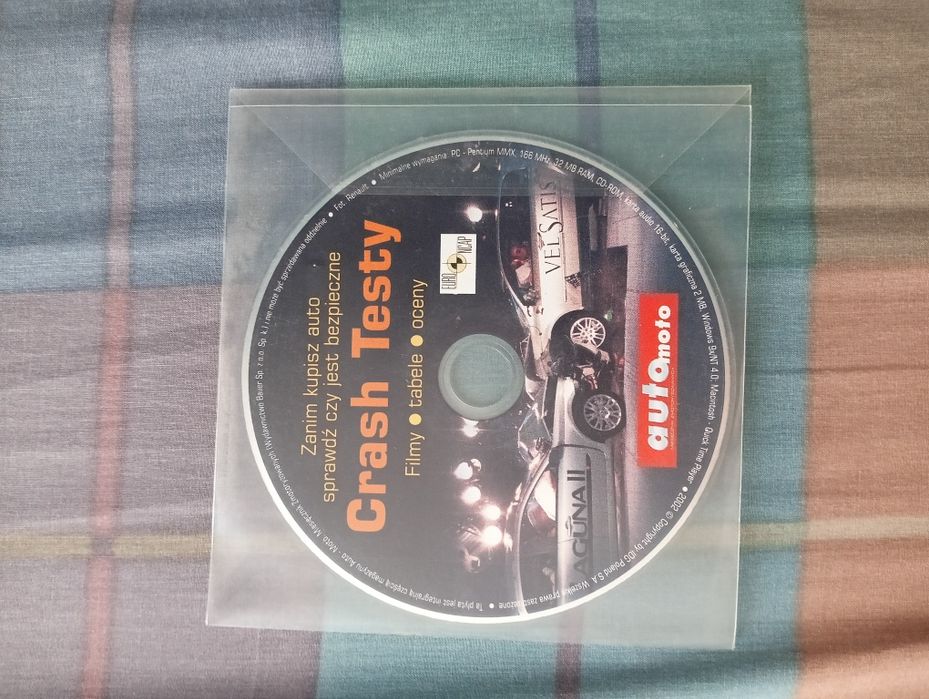 Płyta CD-ROM z testami