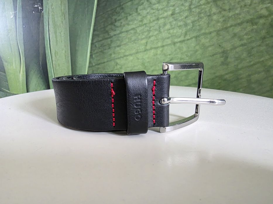 Чоловічий ремінь Hugo Boss 105 см шкіряний