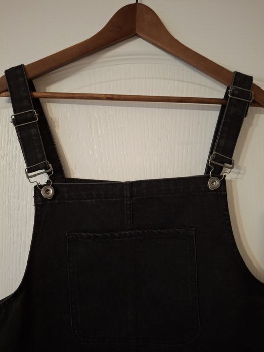 Spódnica na szelkach,  jeans rozmiar 44