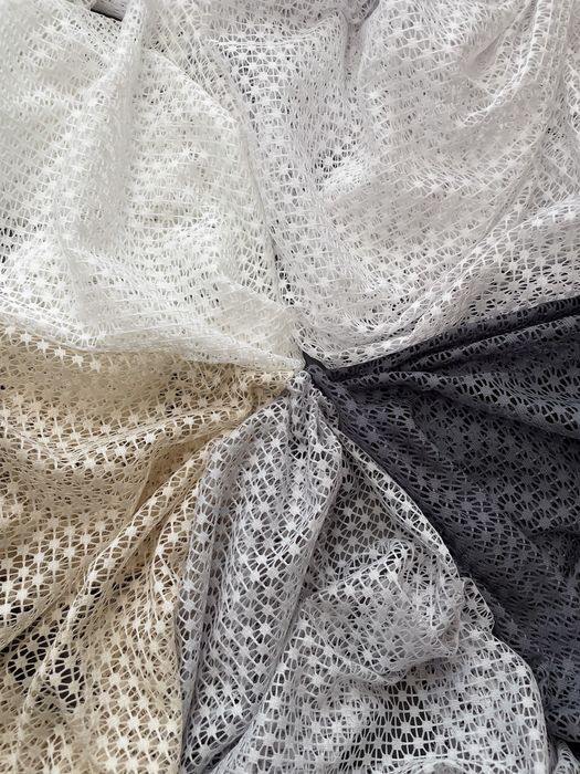 Тюль сітка жакардова турецька гардины гіпюр шторы фіранки фатін занаве