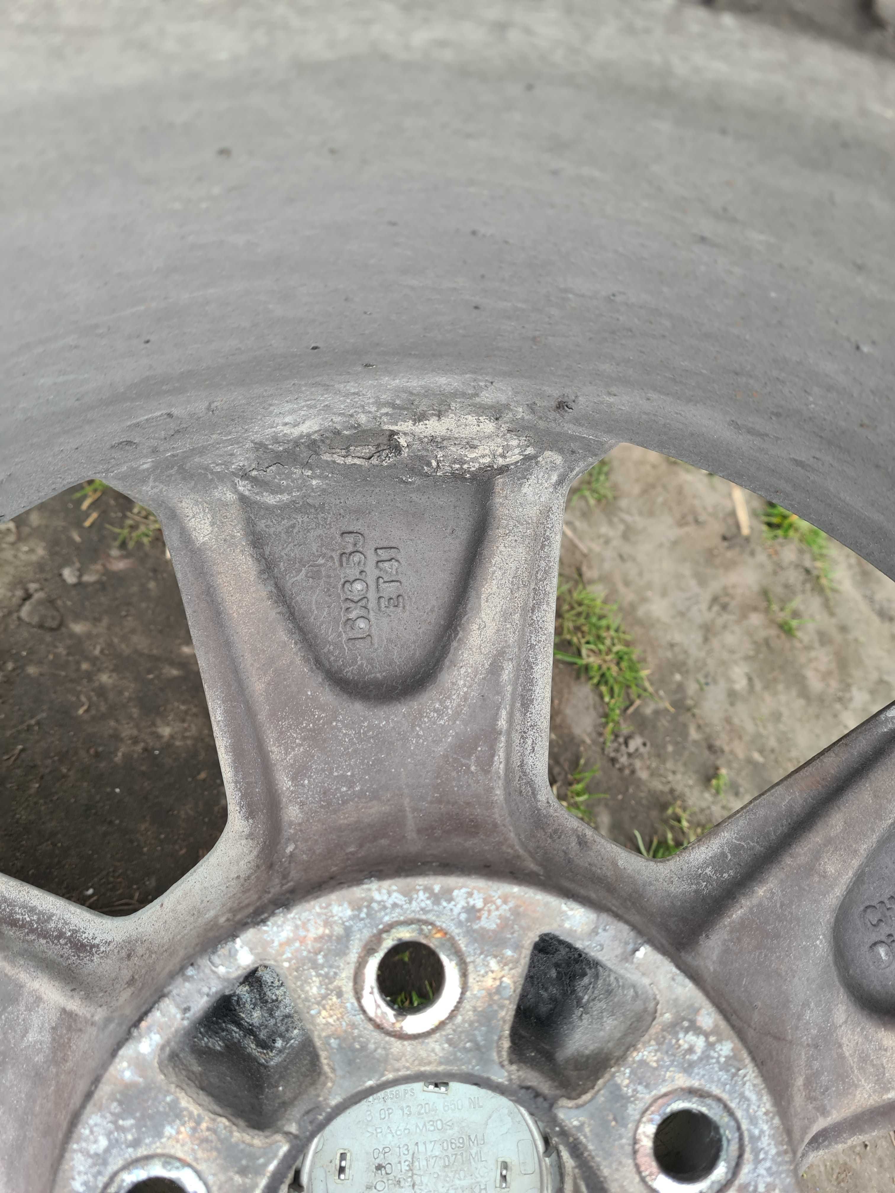 Alusy Alufelgi 16 cali 5x110 Opel Vectra C + opony zimowe ET41 6.5J