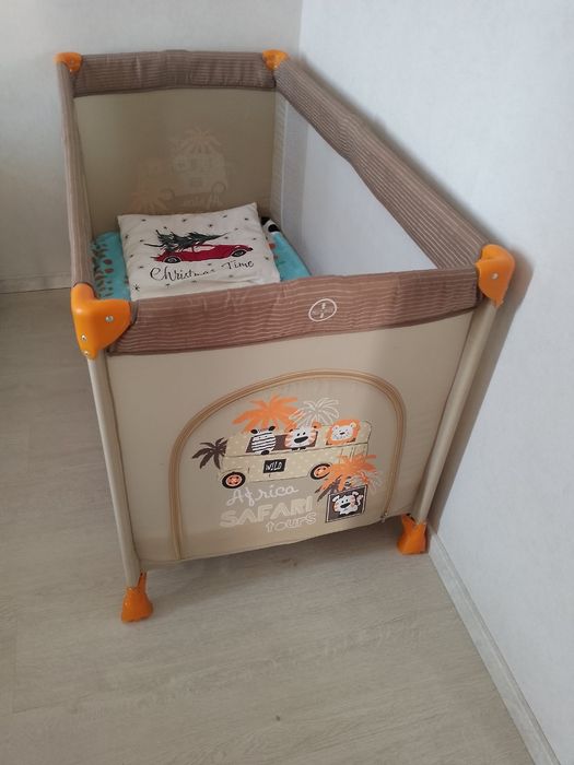 Манеж-кроватка Bertoni Nanny з матрацом