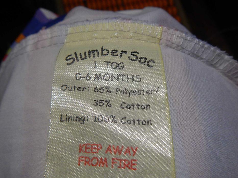 спальний мішок літній slumber sac р. 0-6міс