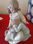 Boneca Lladro porcelana espanhola