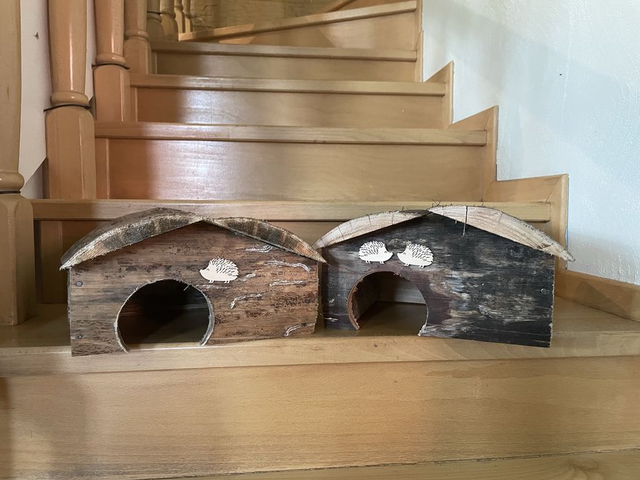 Domek dla jeża na zimę