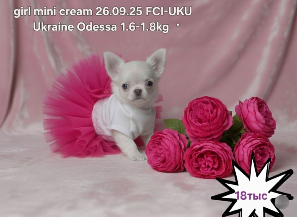 Шикарная мини девочка КСУ отец лилак