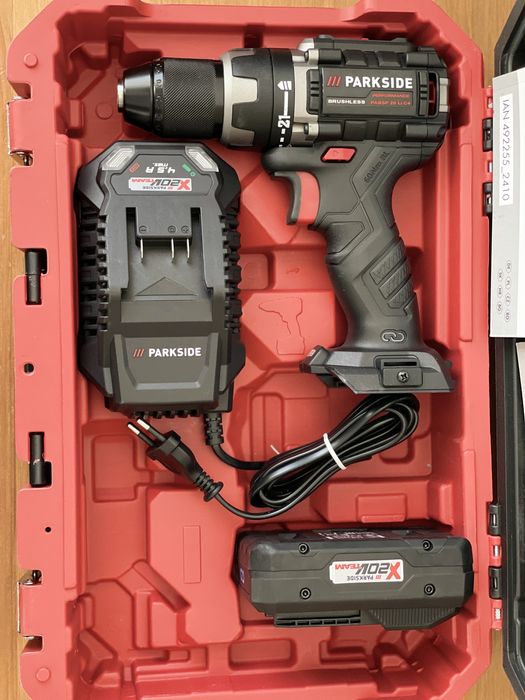 Акумуляторний дриль-шуруповерт PARKSIDE PERFORMANCE PABSP 20-LI C4