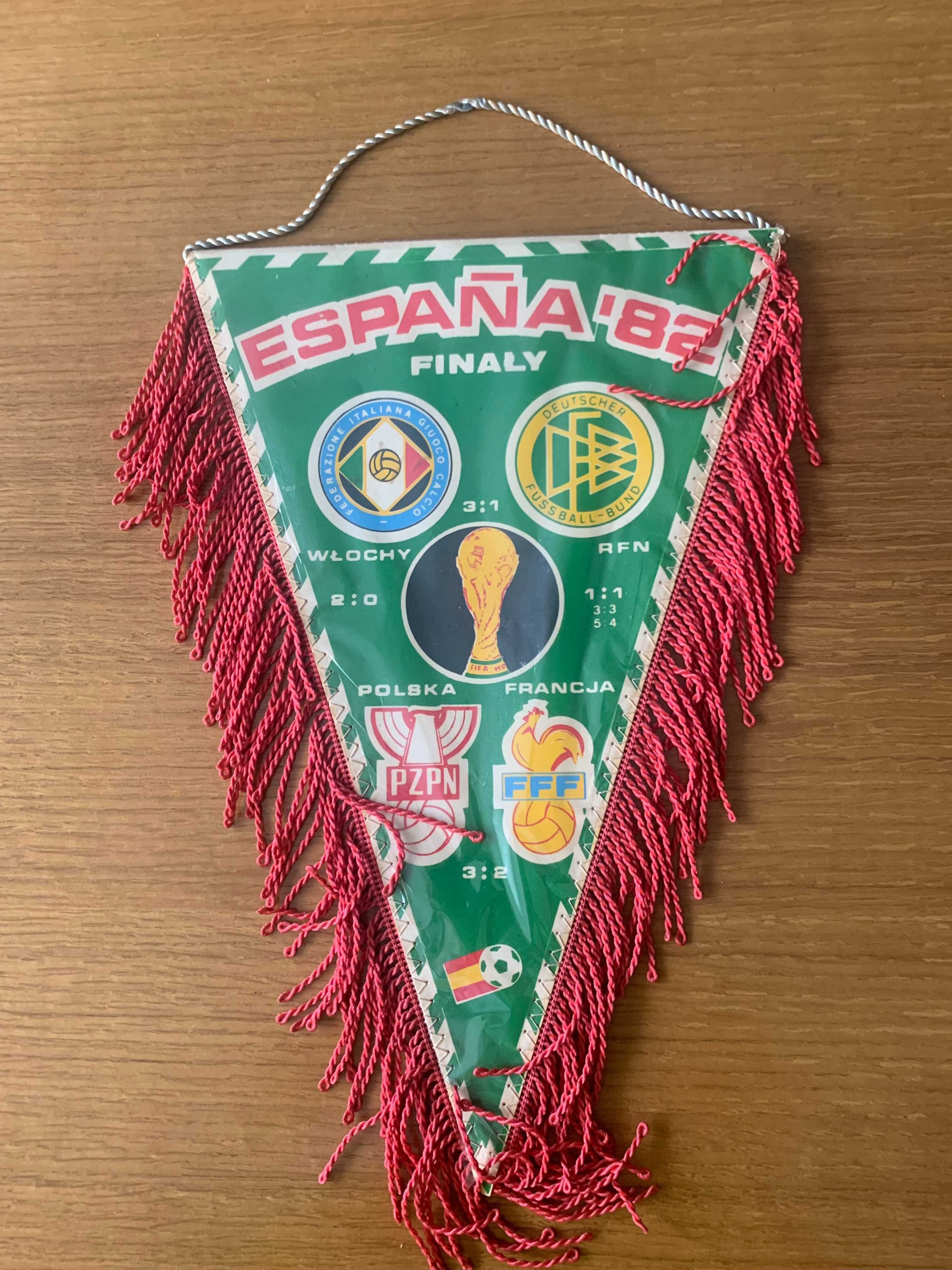 Proporczyk Polska Finały MŚ 1982r. Hiszpania