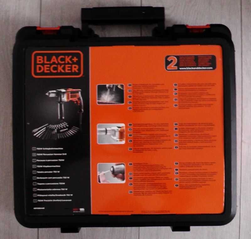 Wiertarka Black&Decker KR705KA40 walizka + 40 akcesorii