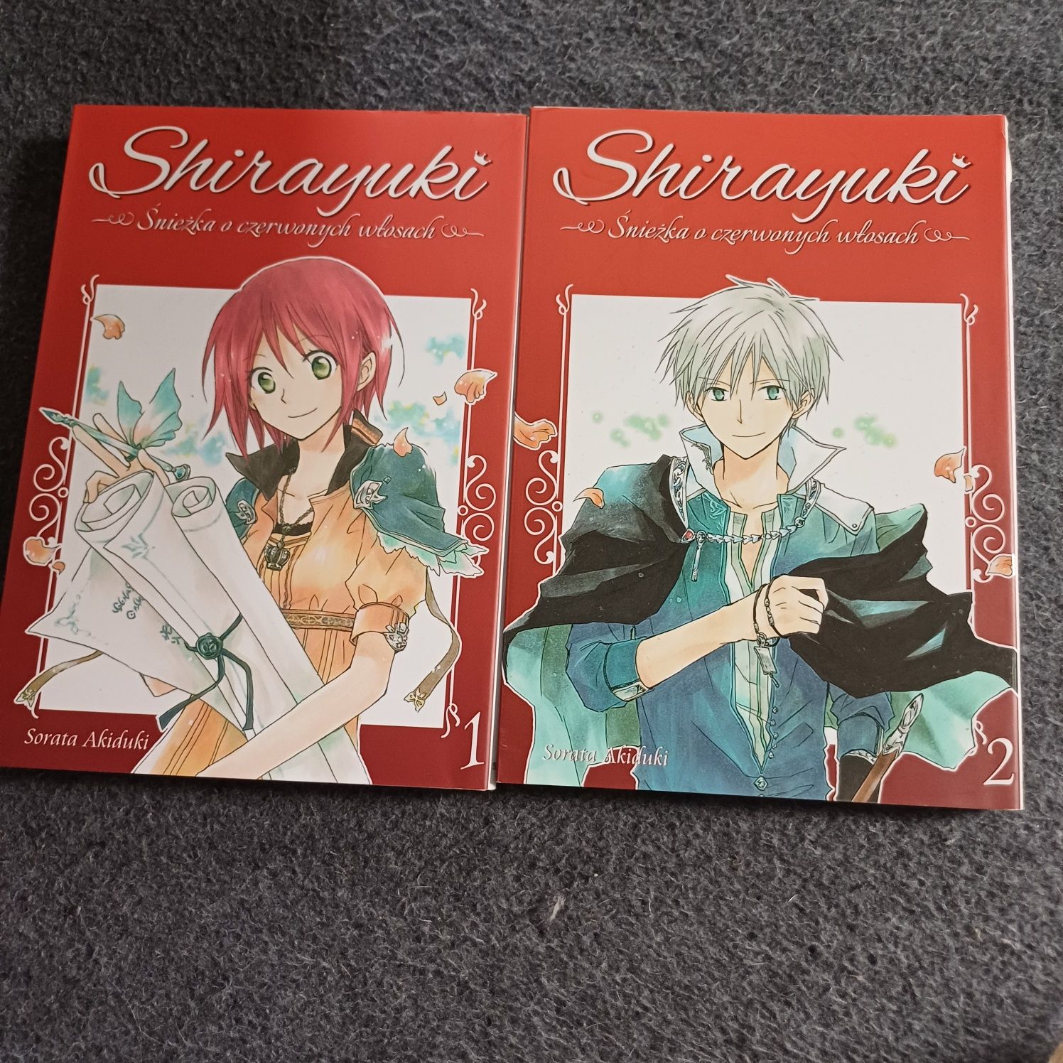 Manga Shirayuki Śnieżka o czerwonych włosach Tom 1-2