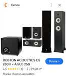 Kino domowe Yamaha + głośniki Boston acoustic z subwooferem