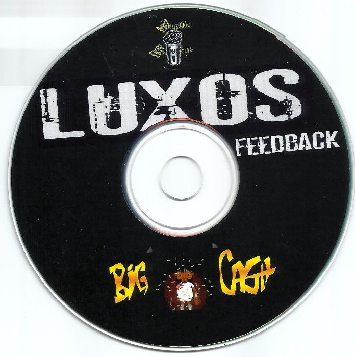 Luxos ‎– Feedback CD 2004 Hip Hop Rap Tuga RARO