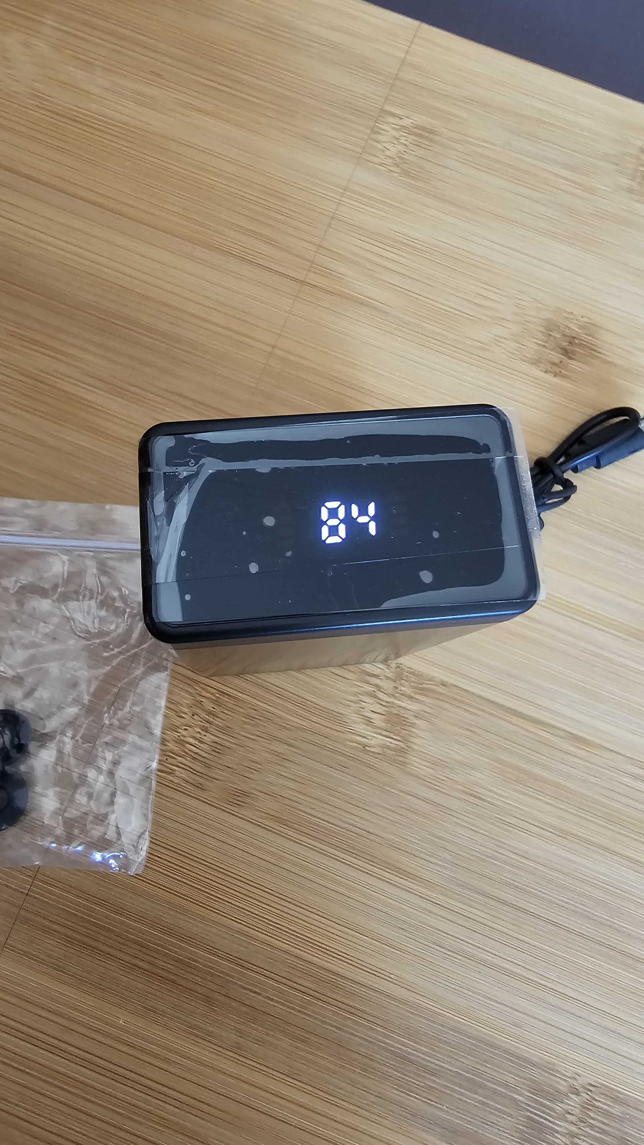 Auriculares Bluetooth com powerbank NOVOS