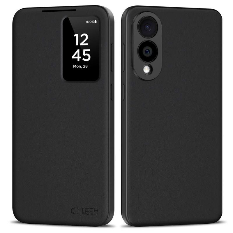 Tech-Protect Smart Wallet Galaxy S25 Edge Matte Black