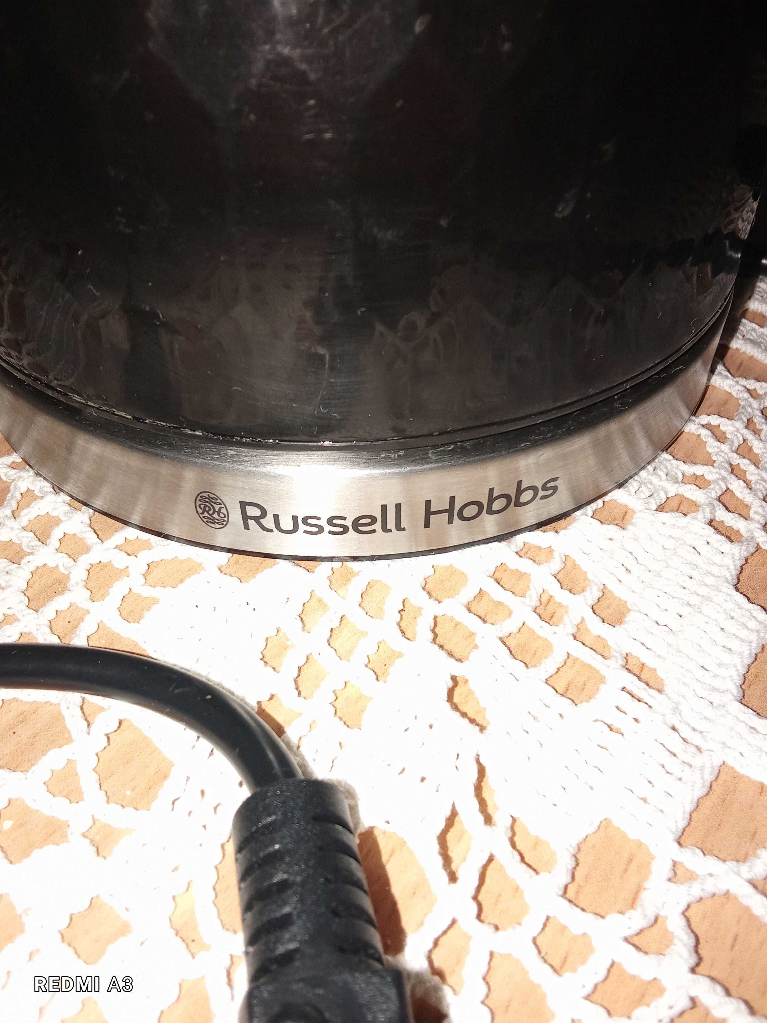 Czajnik elektryczny, Russell hobbs, czarny, plaster miodu