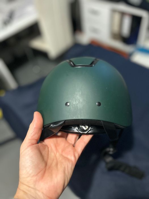 Kask zielony ohp z frakiem s w komplecie