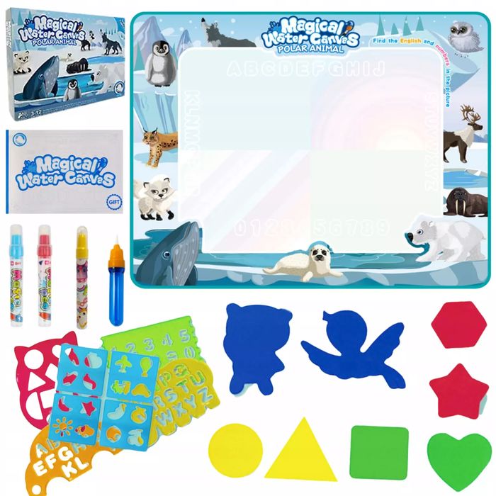 Mata wodna wielofunkcyjna Zwierząta polarne. Maksik