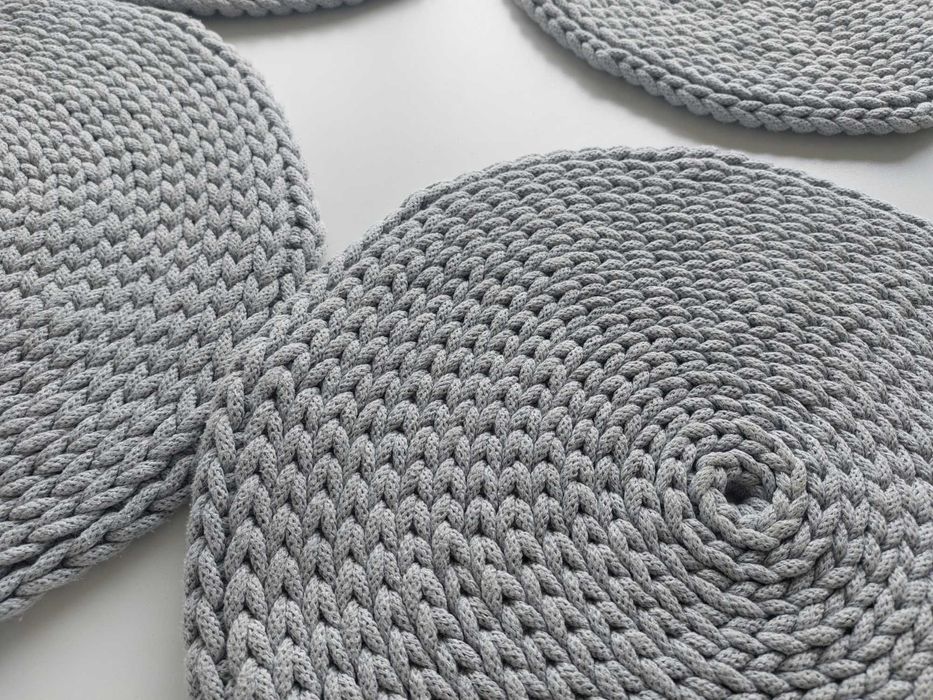 Podkładki mata ze sznurka pod talerz na stół hand made