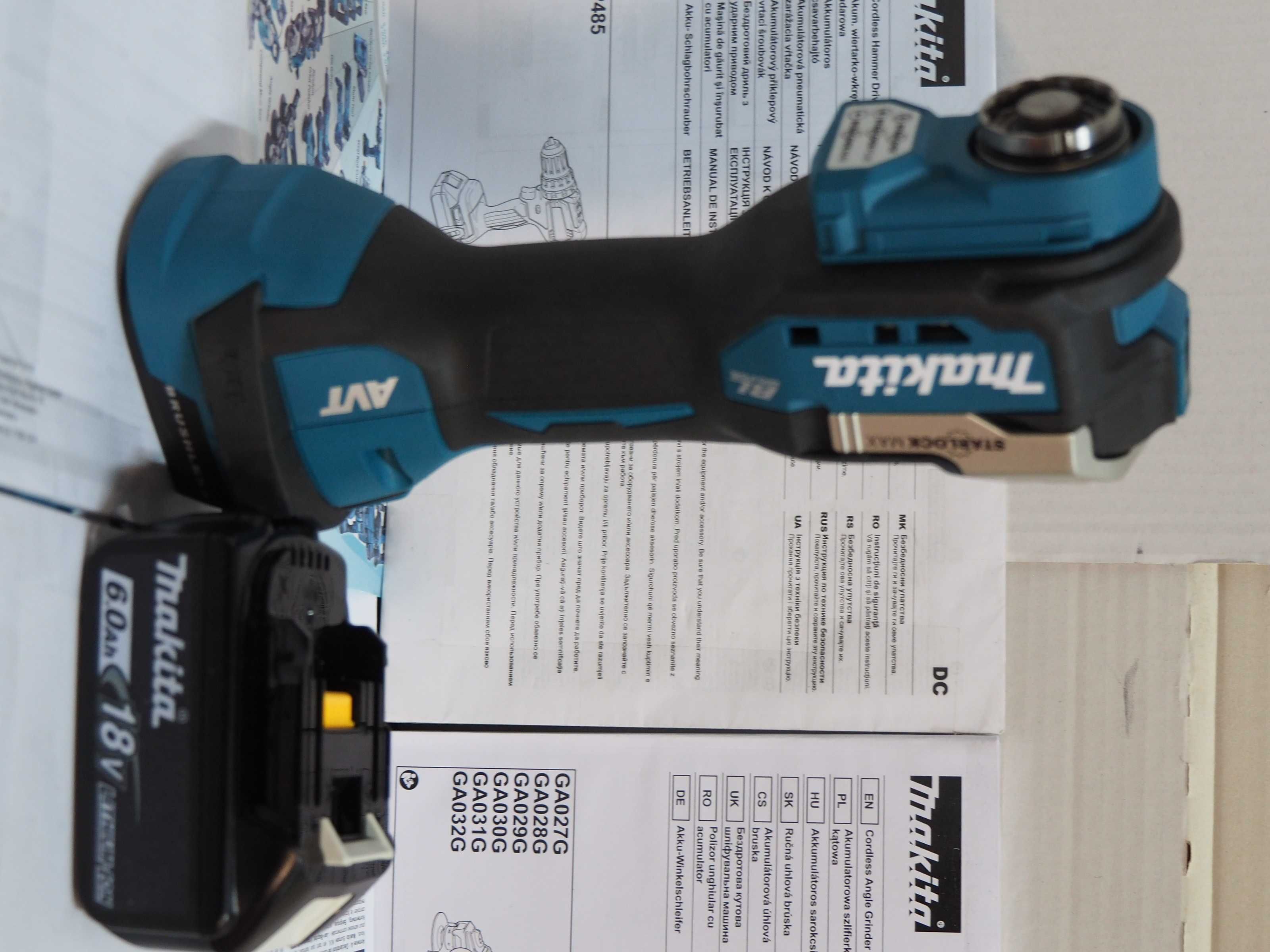 MAKITA DTM 52 multi szlifierka fein bateria 18v 6ah Japan nowa