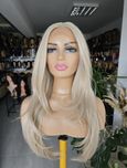 Długa peruka naturalny słowiański blond Miranda lacefront