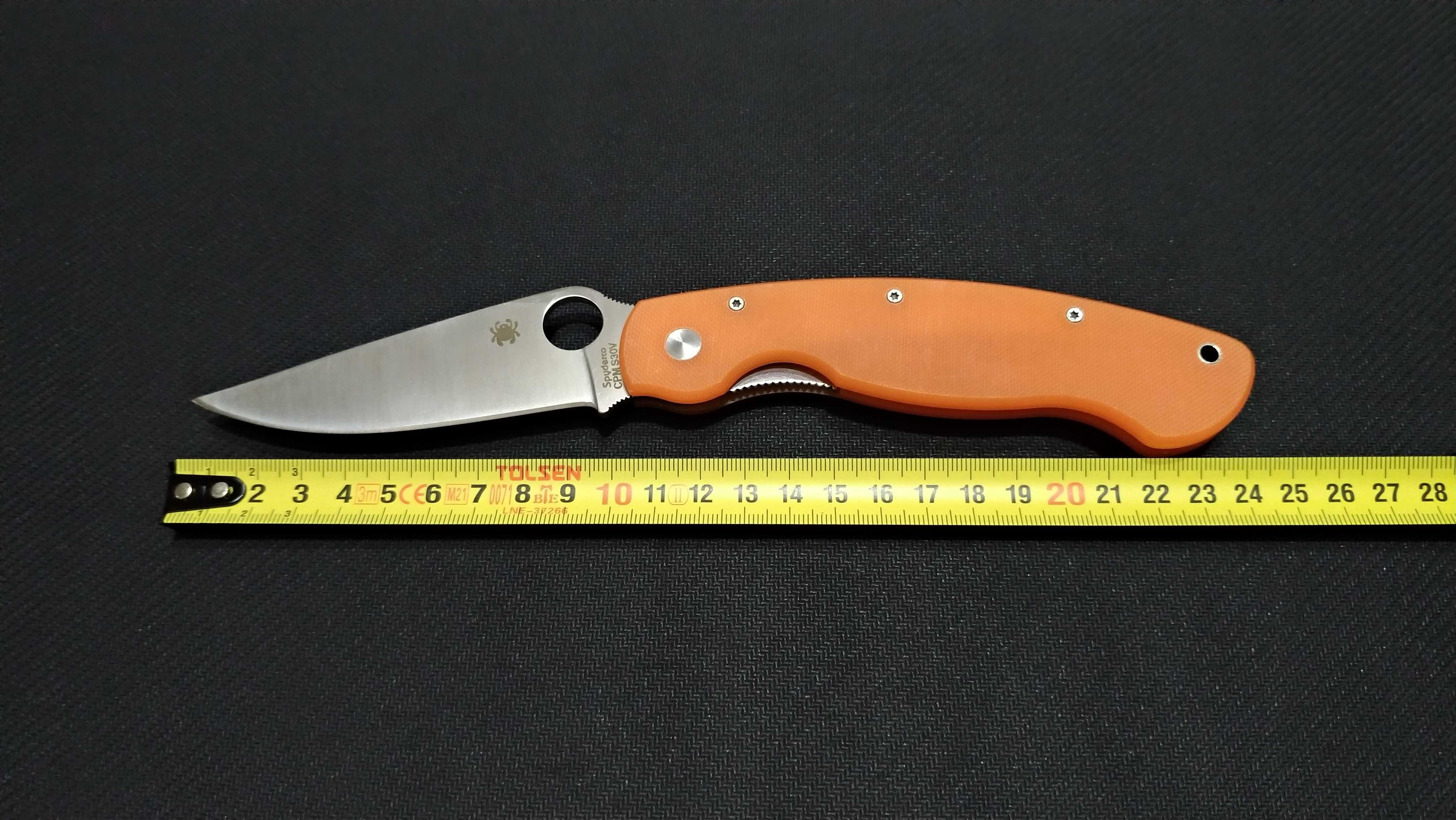 Нож складной Spyderco Orange 240мм