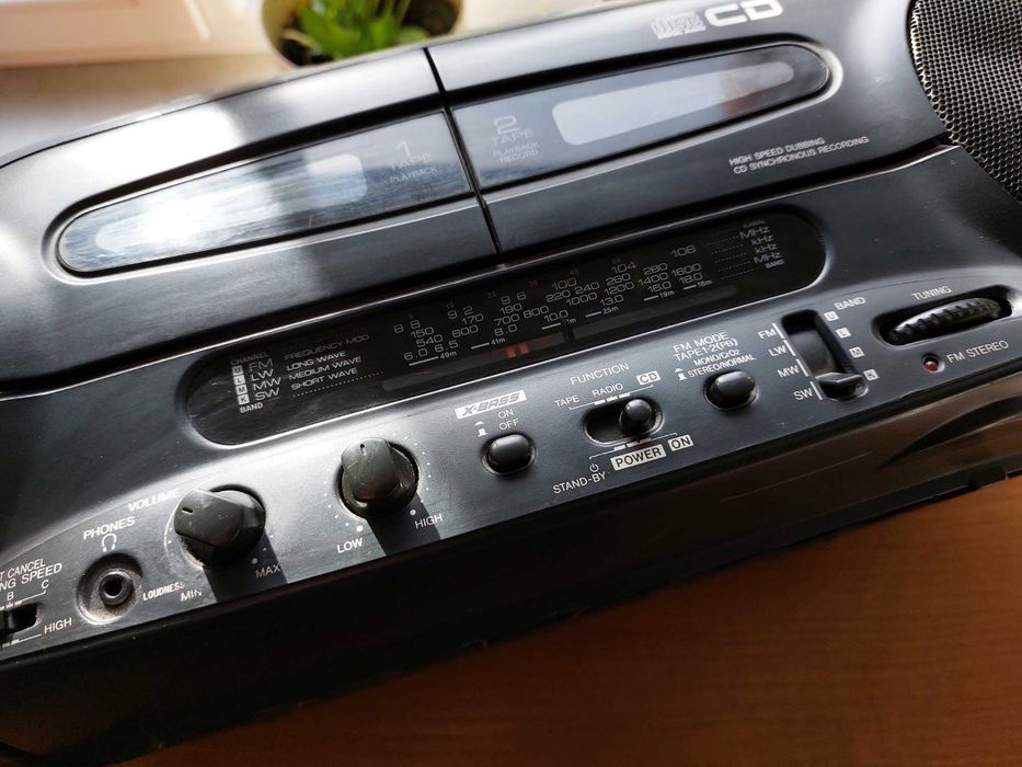 Radiomagnetofon SHARP WQ-CD220L(GY)