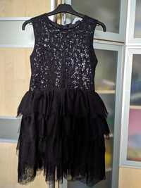 Платье чёрное размер S