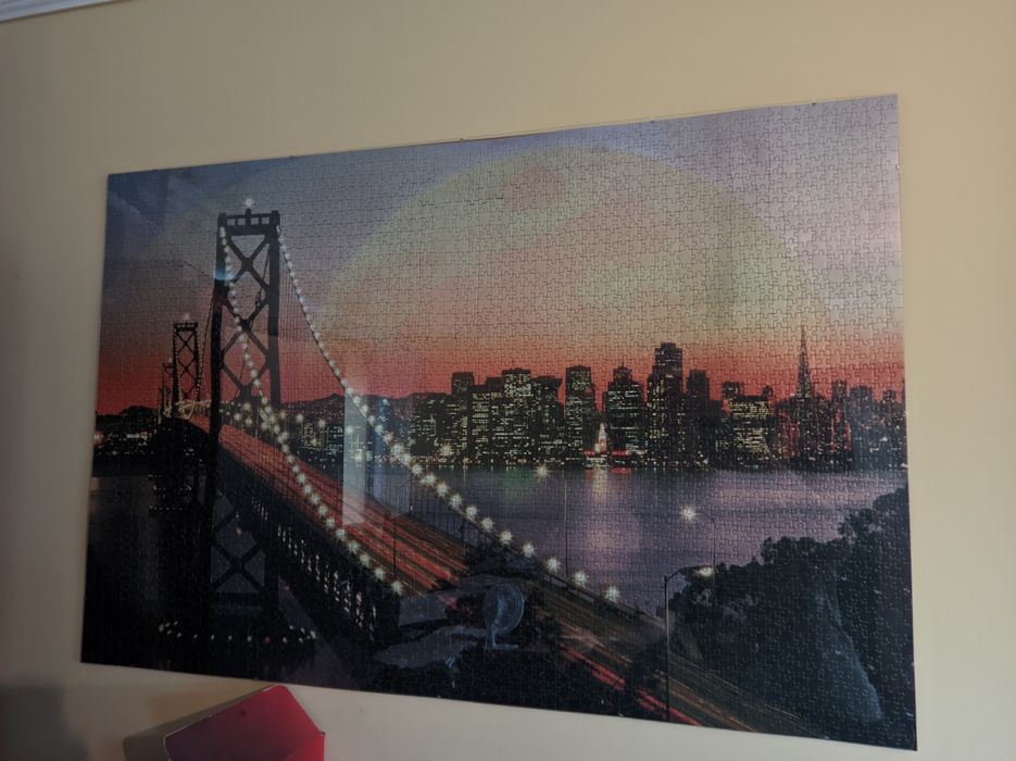 Puzzle Ravensburger 3000 most San Francisco + gratis