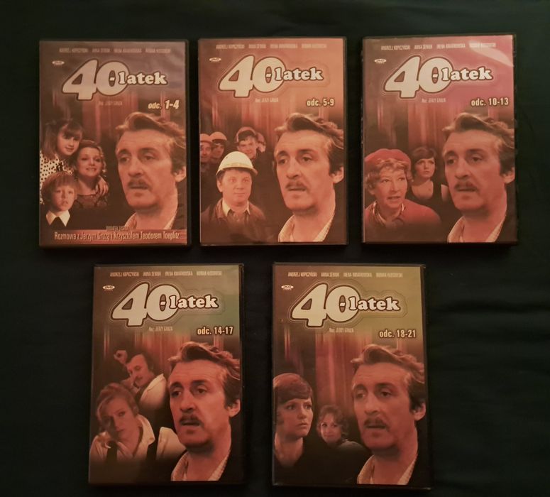 Czterdziestolatek- polski serial dvd (całość)