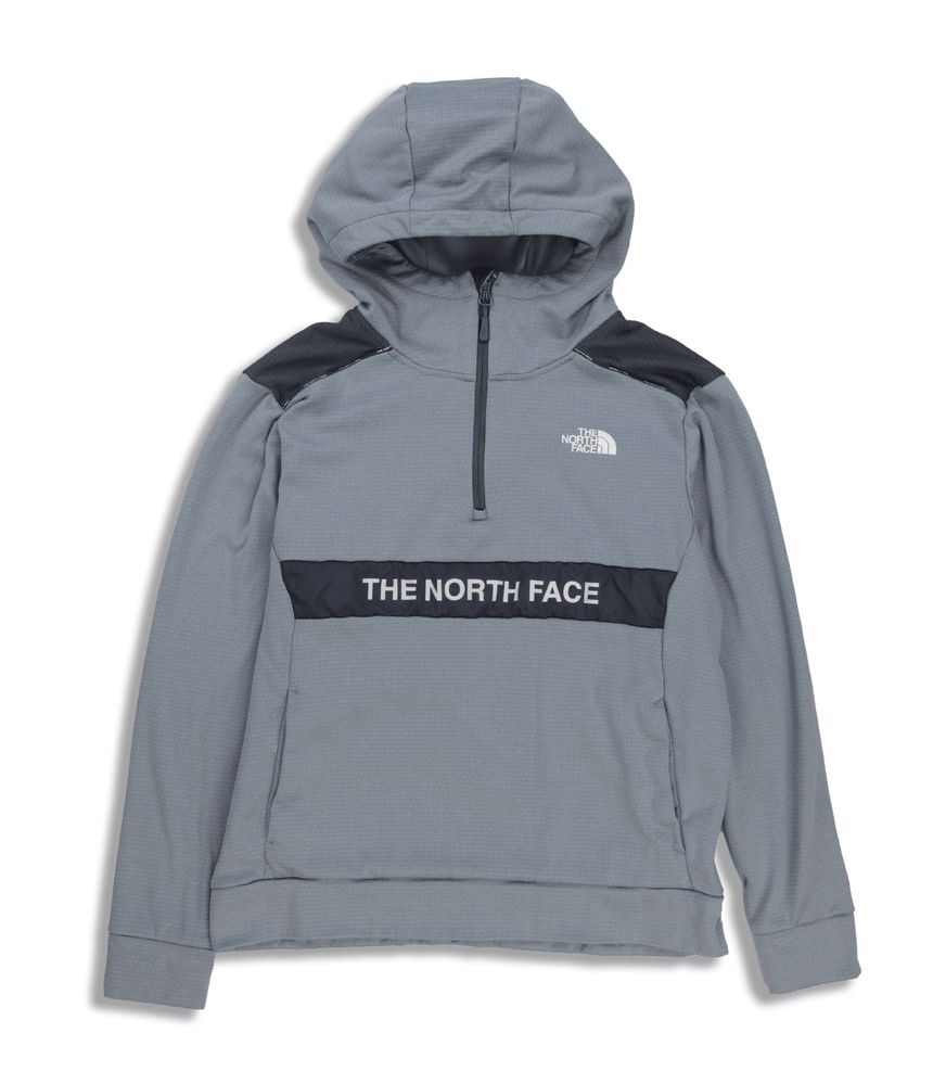 Кофта худі фліска сіра The North Face на хлопчика 11-12 років