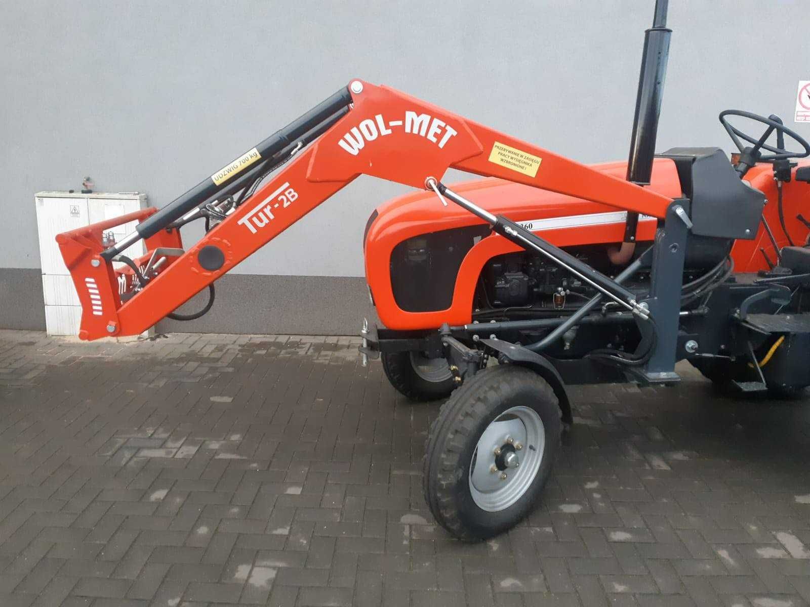 Tur c330 c360 na euroramce 700 kg  ładowacz czołowy od ręki zadzwoń