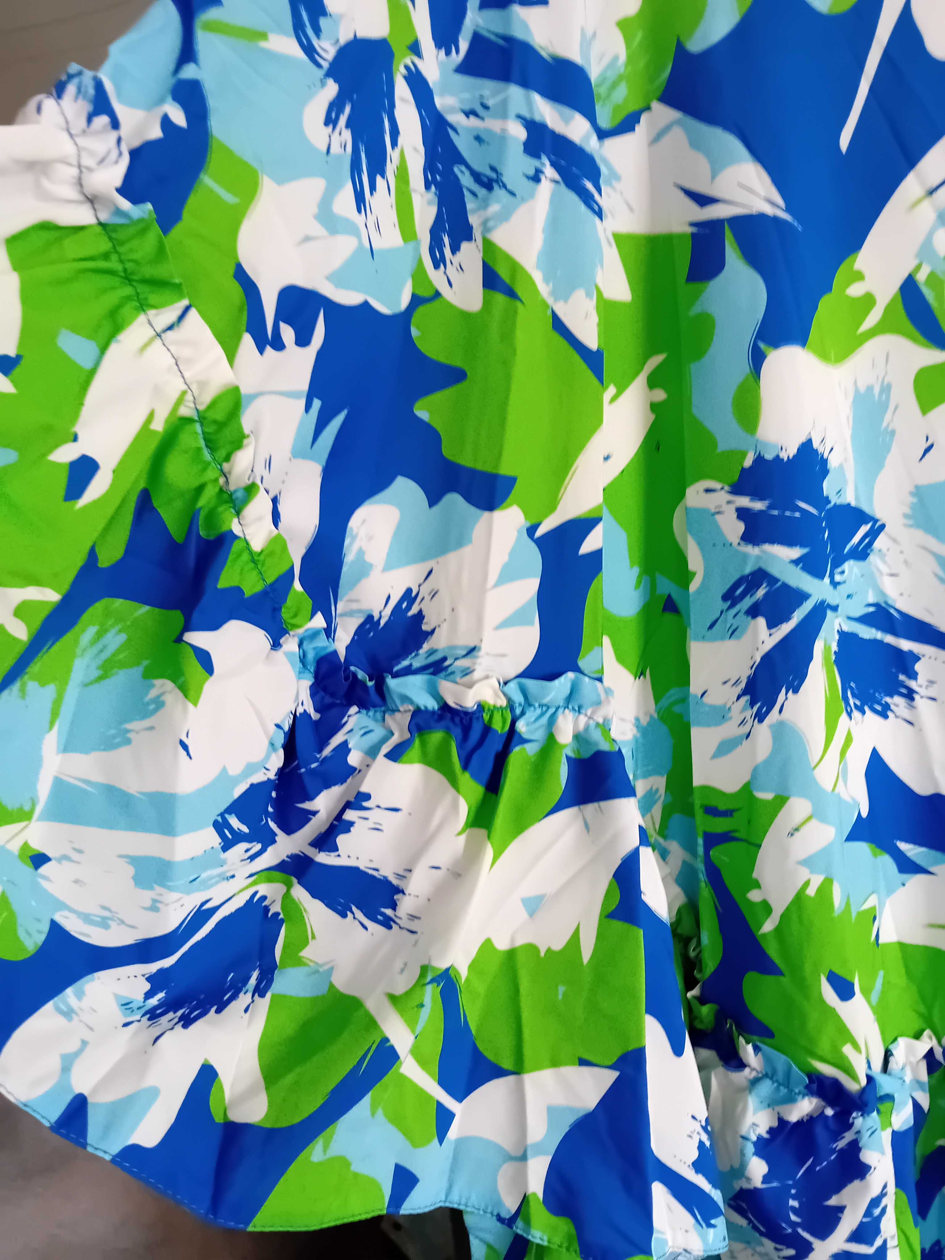 Sukienka print kwiaty