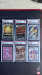 Cartas Pokémon slabs PSA