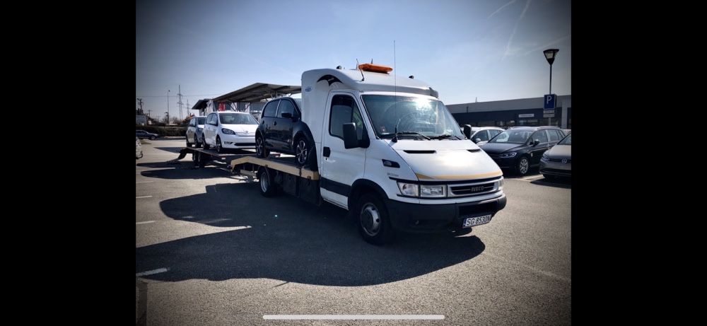 Transport aut z Niemiec Belgii Laweta Niemcy Pomoc  przewóz samochodów