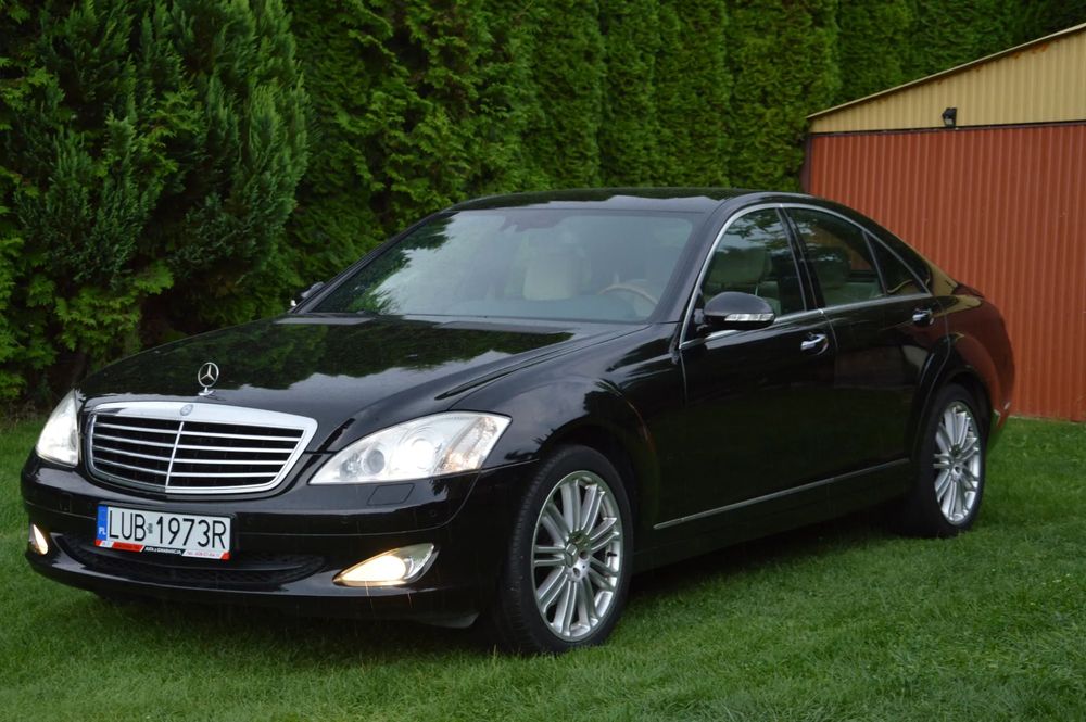 Mercedes-Benz Klasa S 3.0 CDI 235kKM Perfekcyjny Stan Serwisowany Bezwypadkowy Doinwestowany
