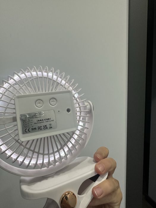 Акамуляторний вентилятор, портативний вентелятор