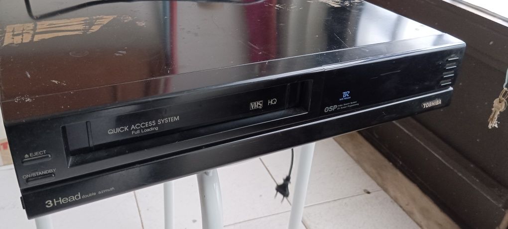 Video gravador VHS Toshiba para peças