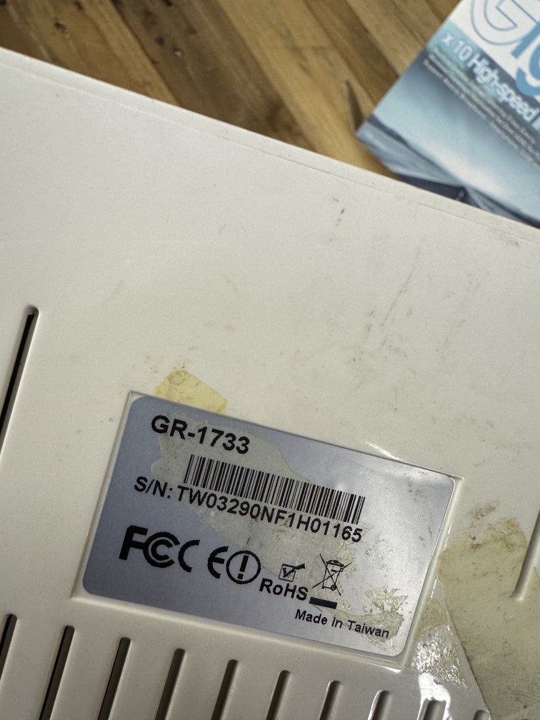 Router sapido gr-1733 gigabit