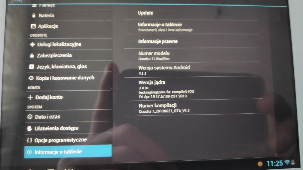 Tablet pentagram slim 7"- 8 gb