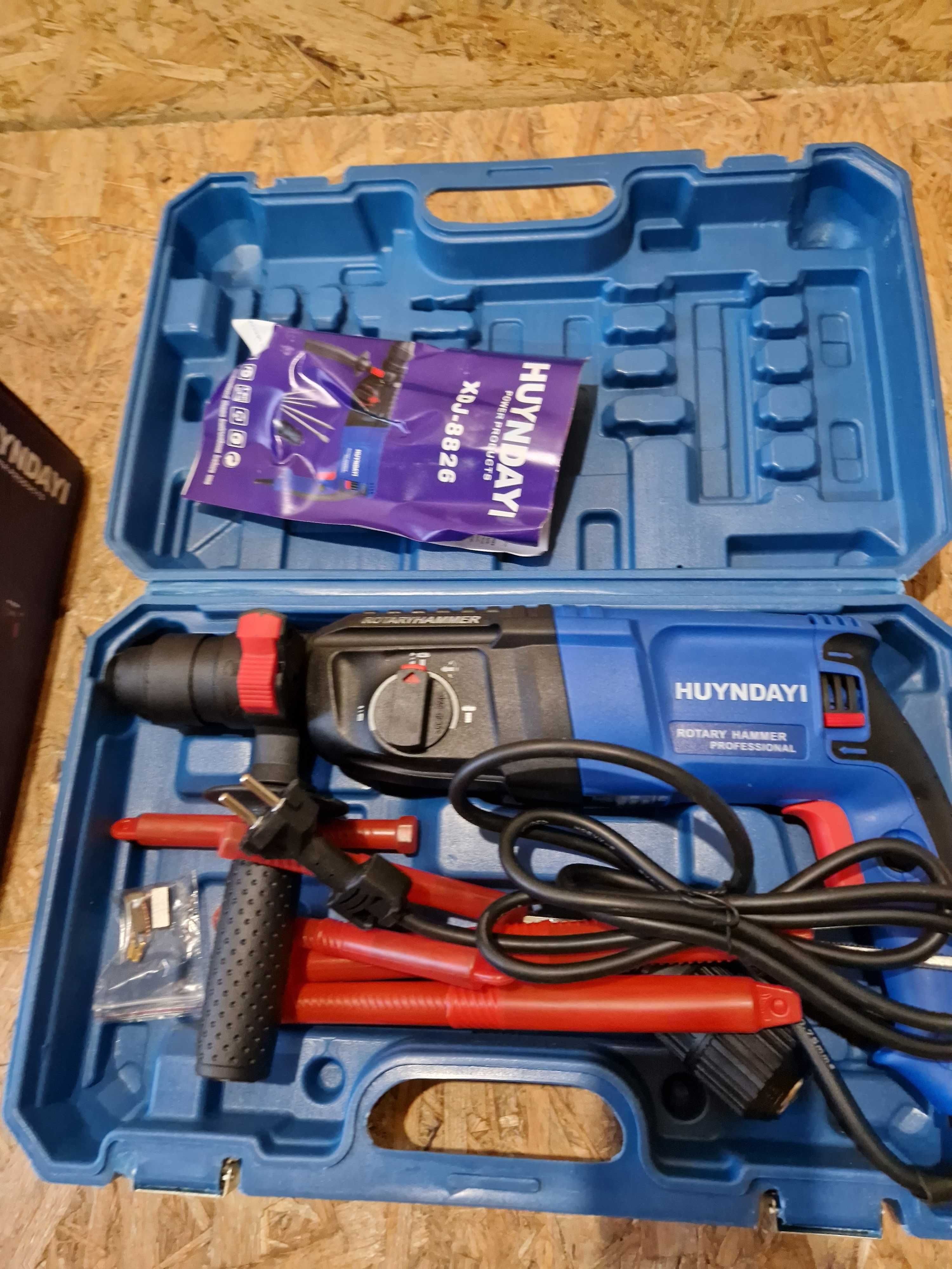 Młotowiertarka 800 Wat Huyndayi XDJ-8826 SDS plus