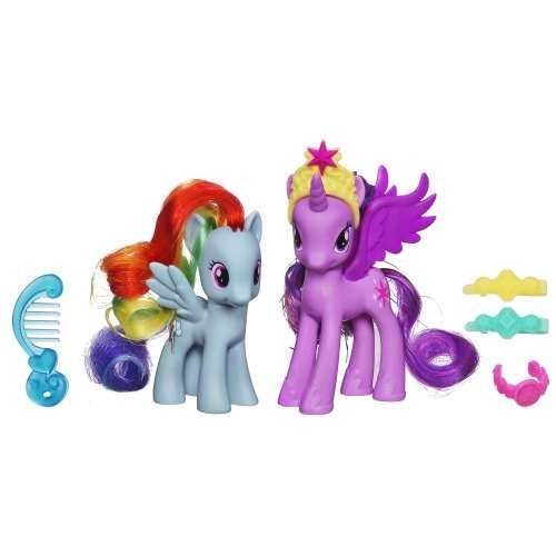 My Little Pony Принцессы Твайлайт Спаркл и Рэйнбоу Дэш. В наличии